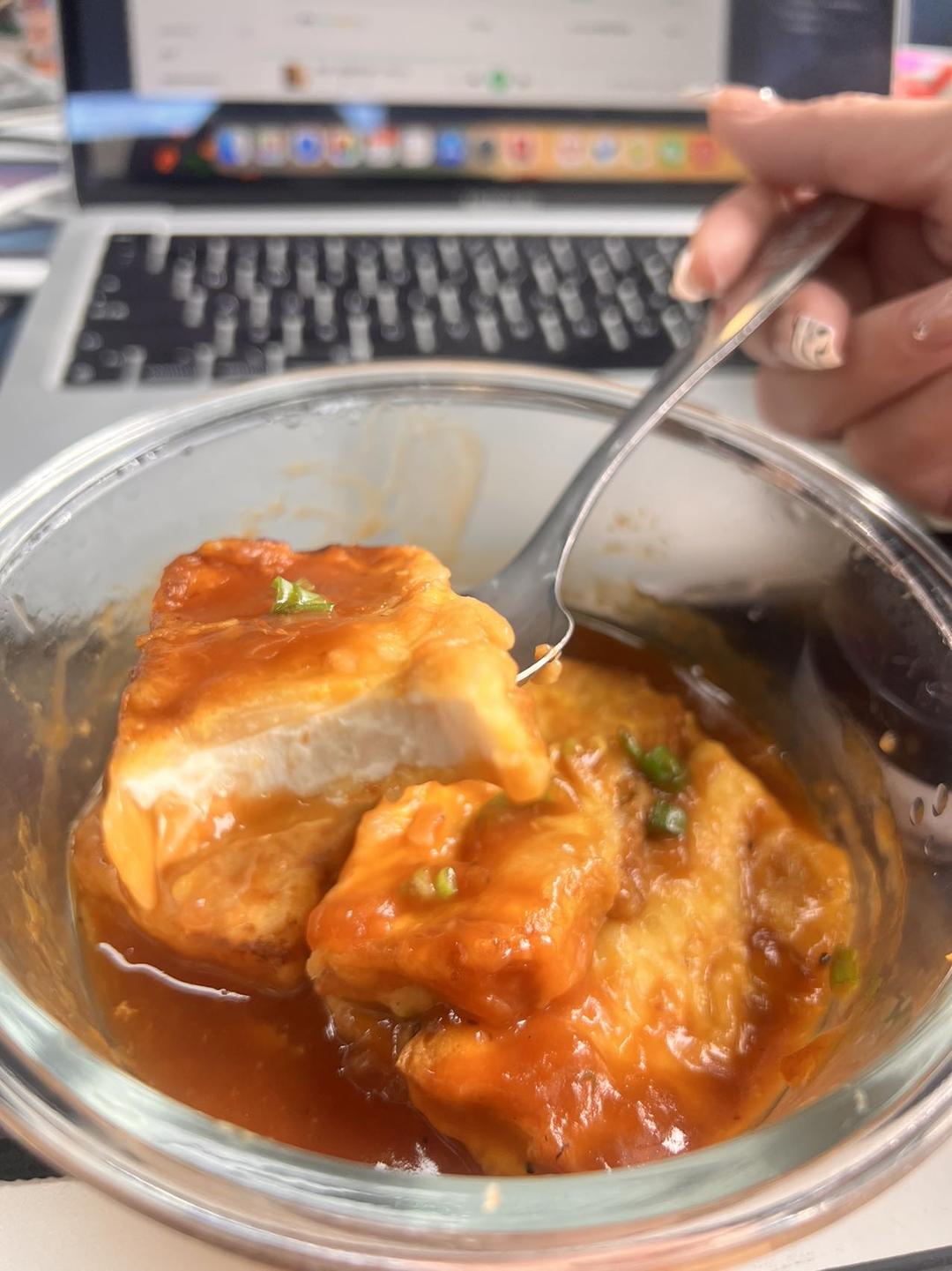 超级嫩鸡蛋包豆腐