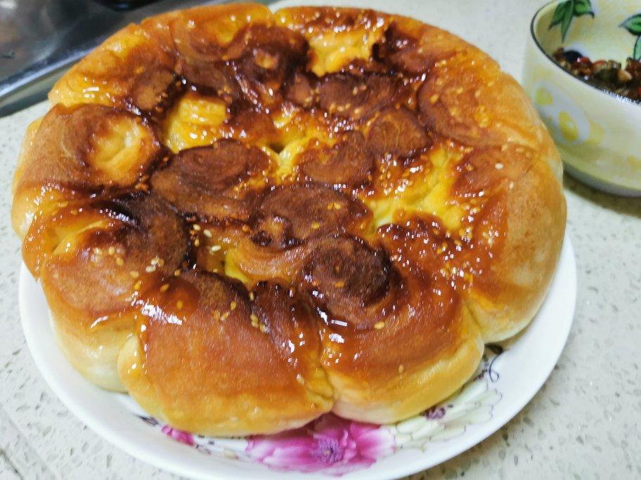 蜂蜜小面包、用电饭锅蒸出来的美食