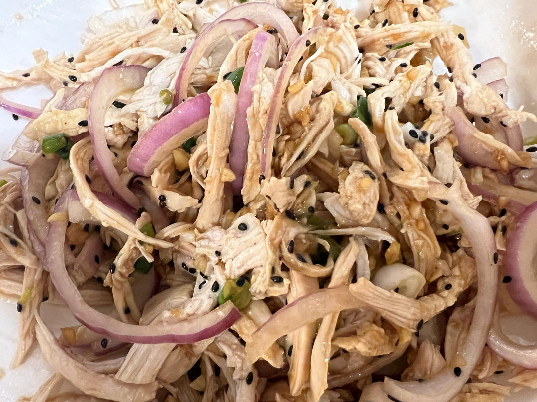 ✅ 第6道快手低脂菜✨清爽美味的柠檬鸡丝🍋鸡胸肉满分吃法💯