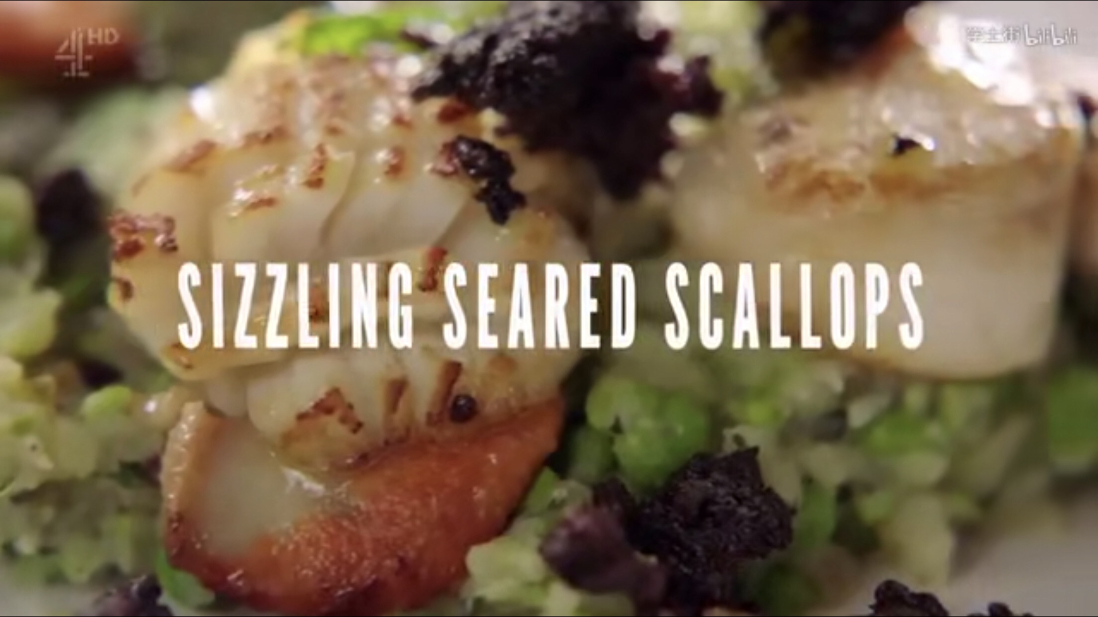[Jamie Oliver]煎扇贝配土豆豌豆泥Sizzling Seared Scallops的做法