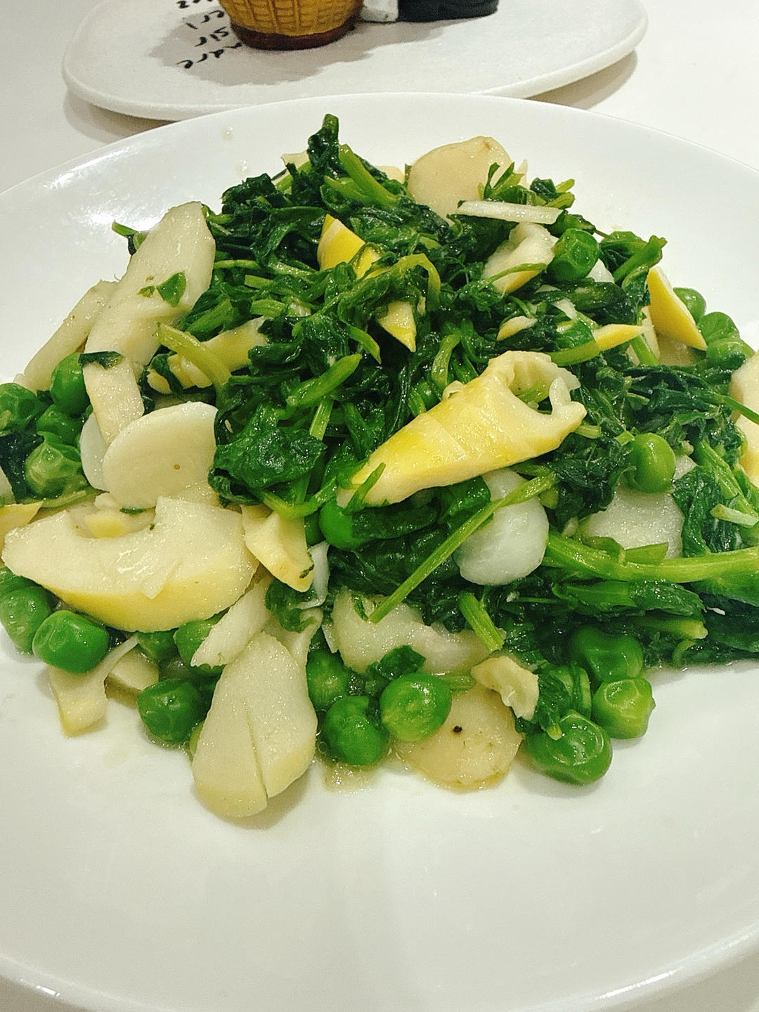 春季炒素（小美春笋豌豆苗）