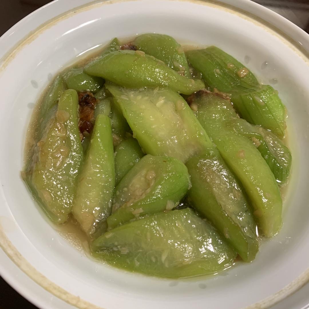 虾米炒丝瓜
