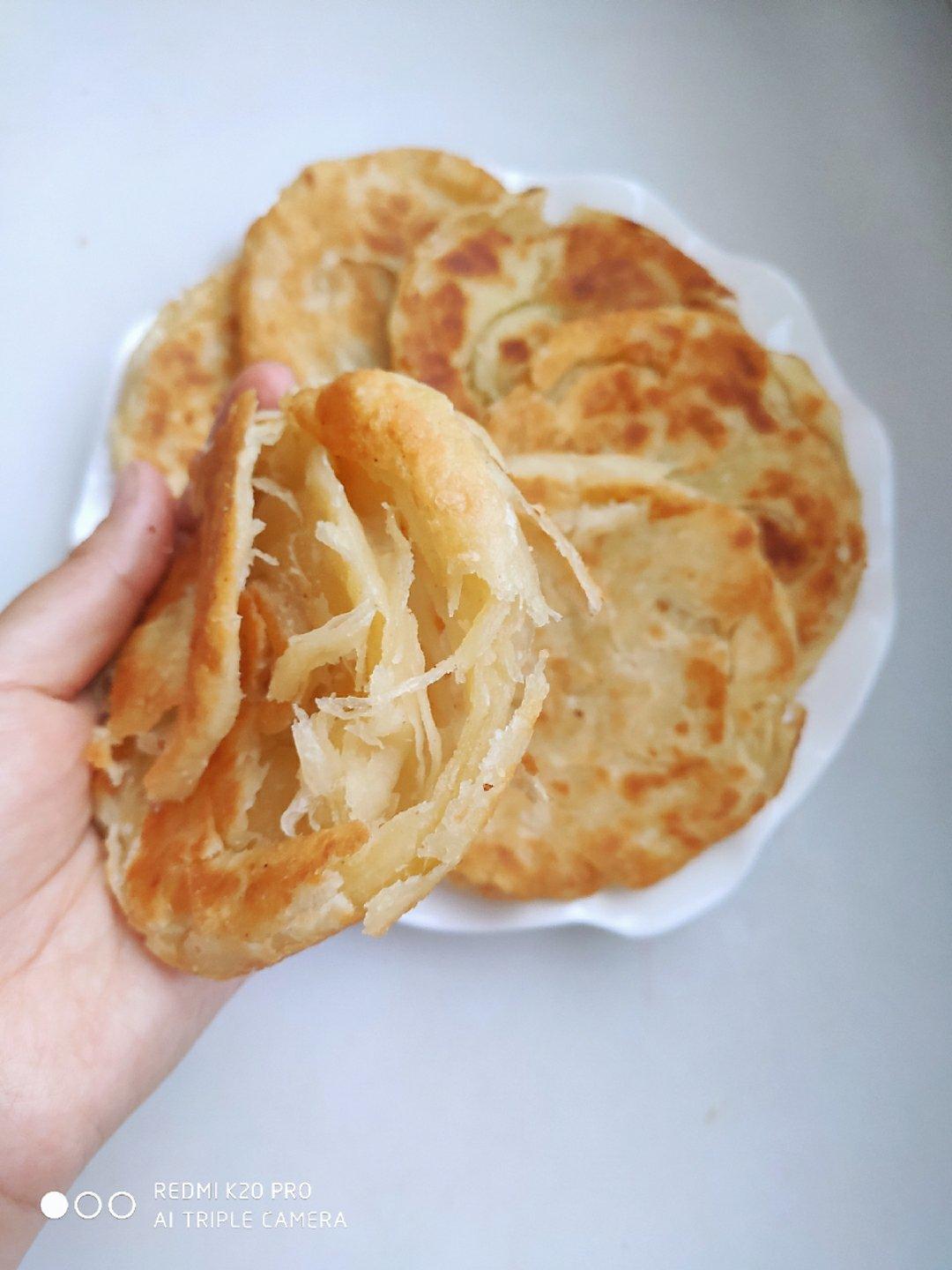 堂妈小厨——五香油酥烧饼