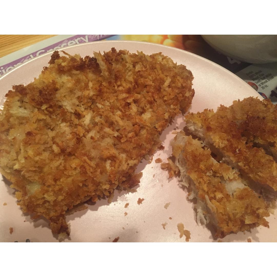 烤箱版炸猪排
