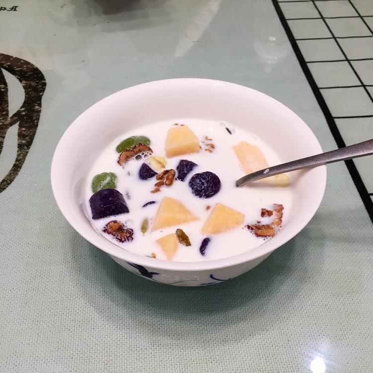 自制三色芋圆1⃣️（附上窍门详细比例）