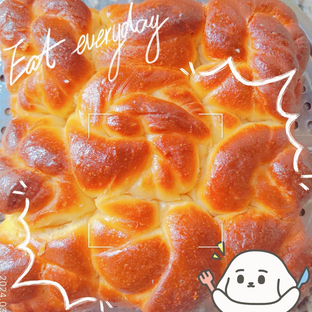 纯奶手撕吐司的做法 步骤1