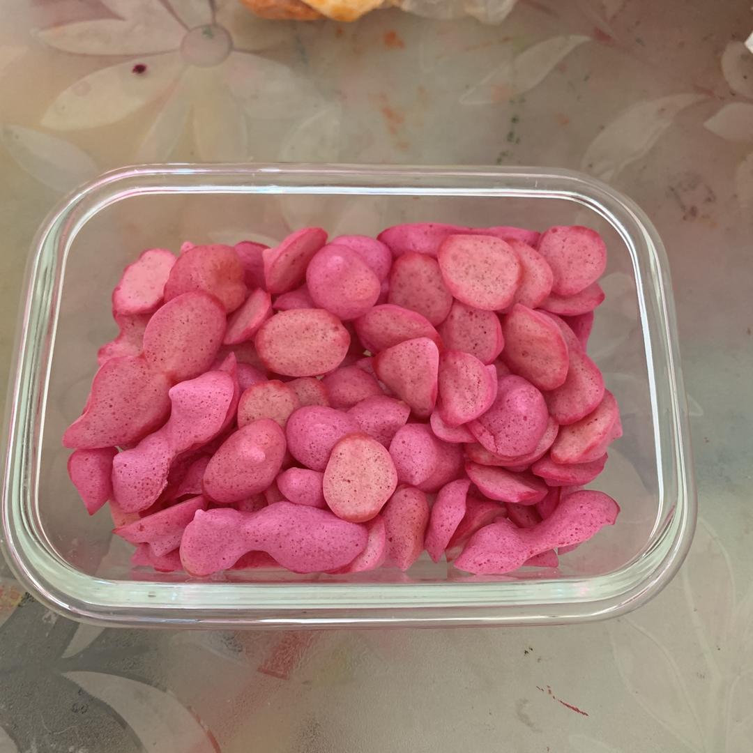 入口即化的火龙果溶豆
