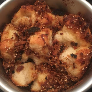 肉松手撕面包—超软会爆浆的面包哟