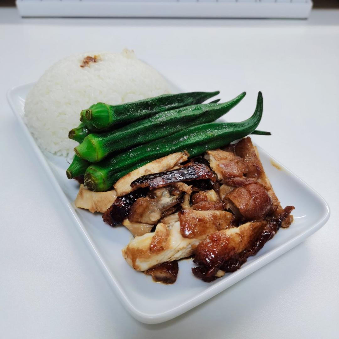 照烧鸡腿饭