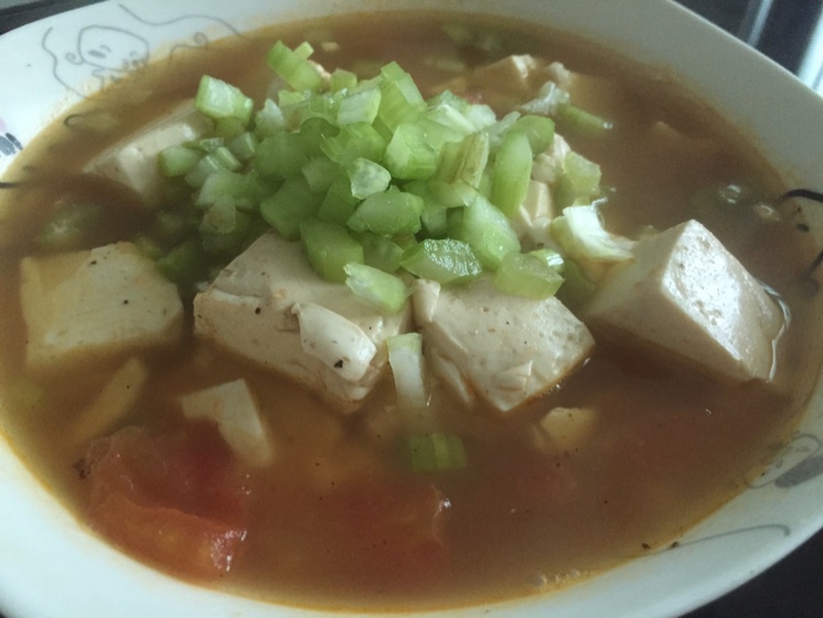 番茄豆腐汤