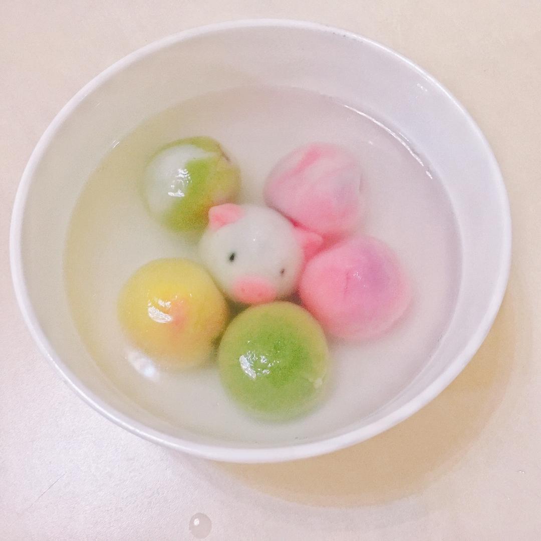 猪猪汤圆卡通汤圆大集合