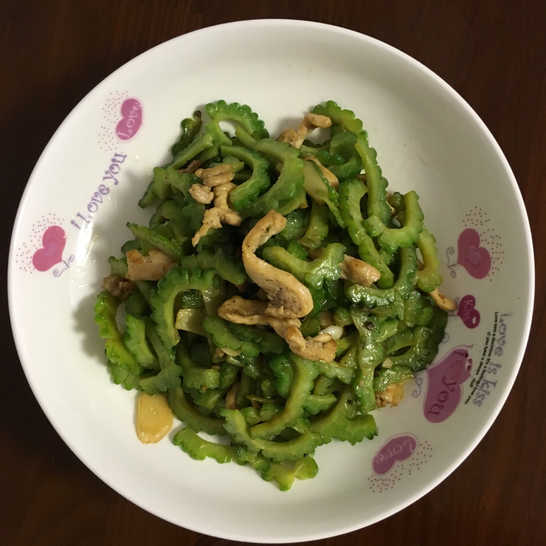 苦瓜炒肉