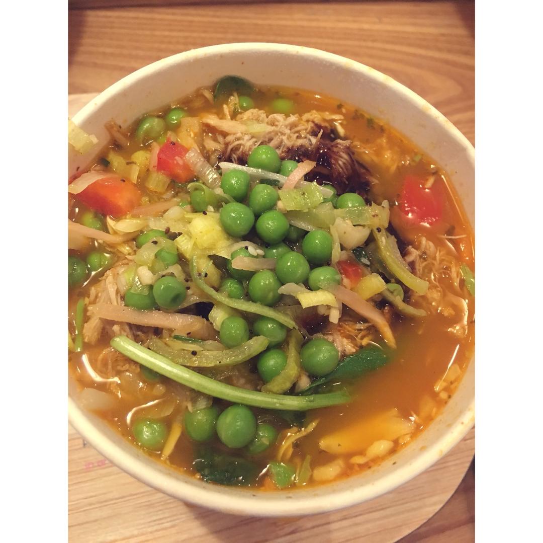 咖喱芝士浓汤面