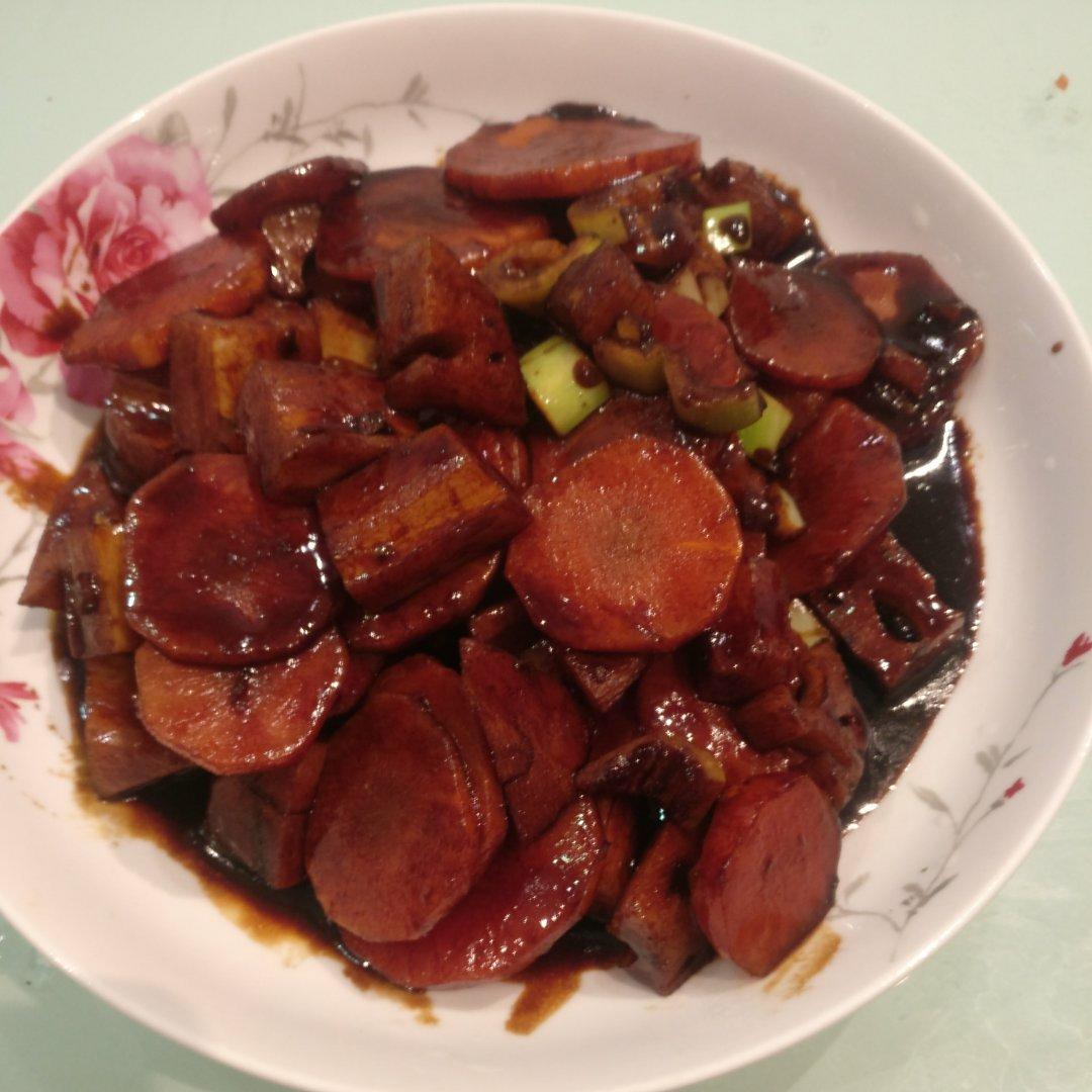 糖醋藕丁