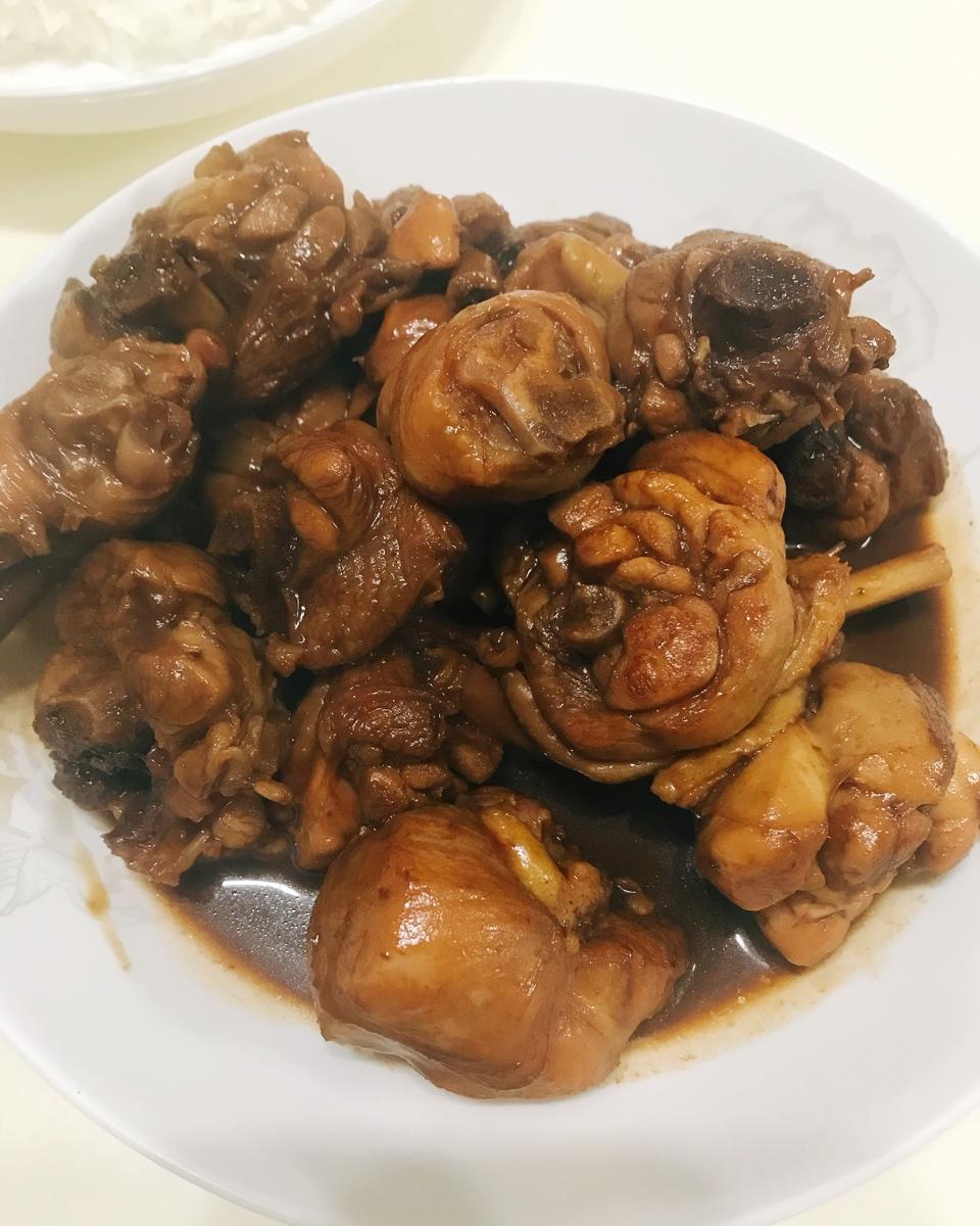 家常红烧鸡块