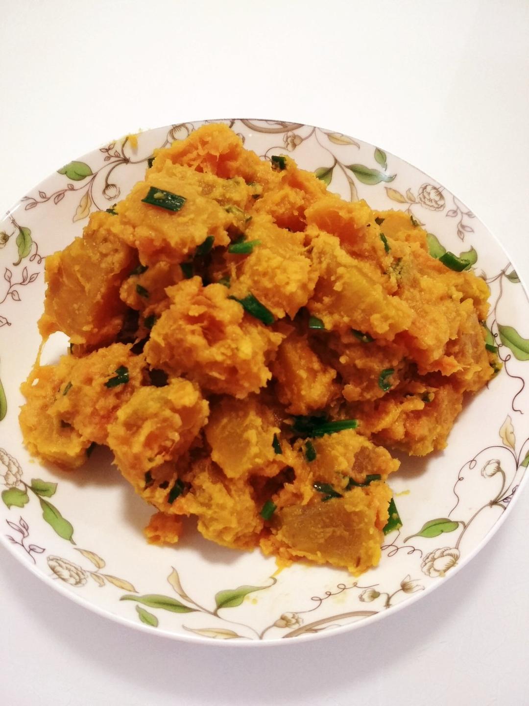 手机用户4170_92k5做的咸蛋黄炒南瓜