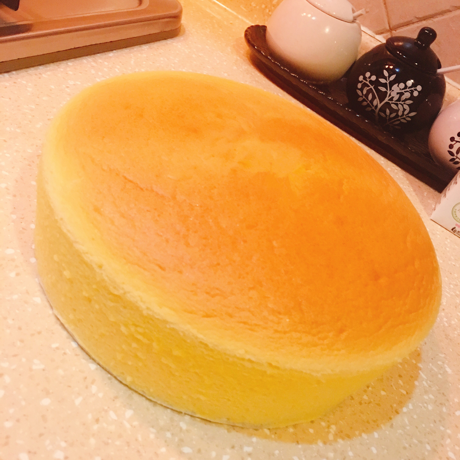 轻乳酪芝士蛋糕6寸#皮黑森林#