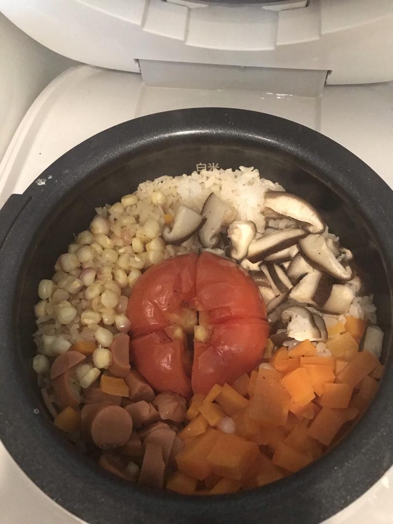 一只番茄饭