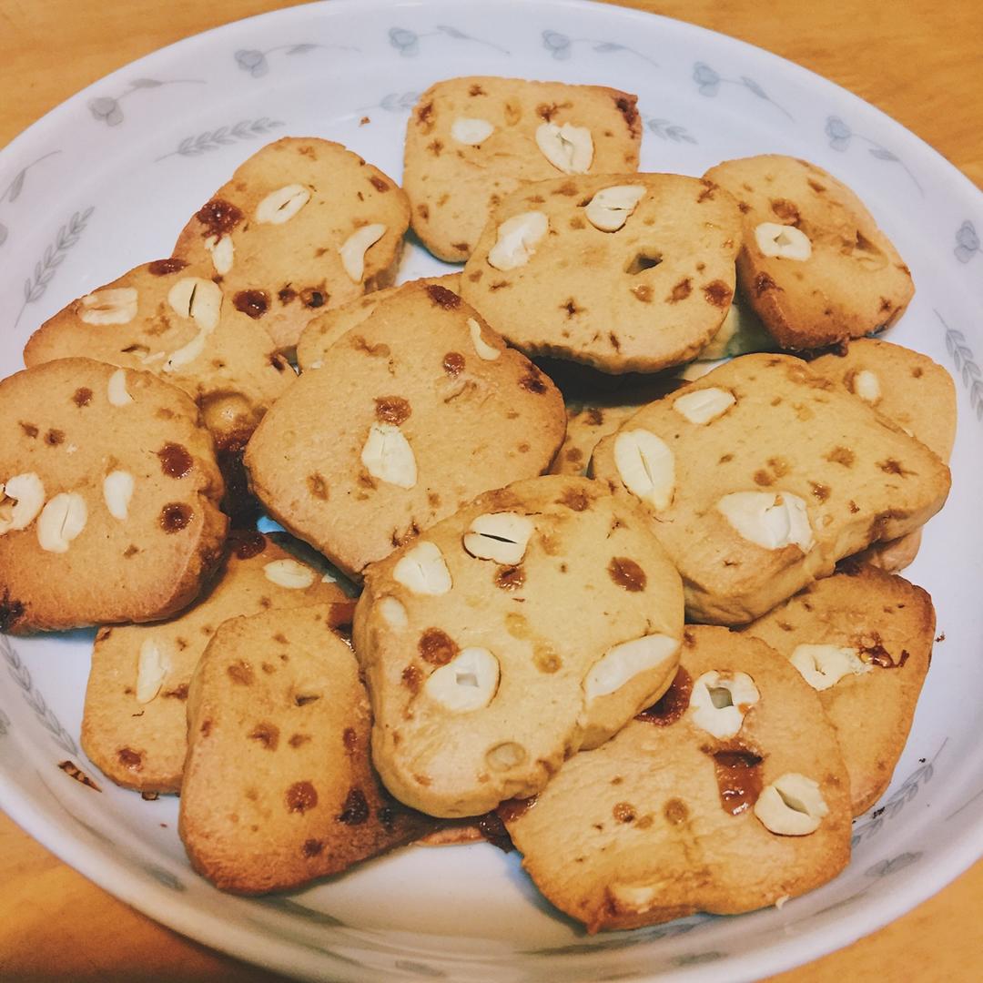 红糖腰果饼干
