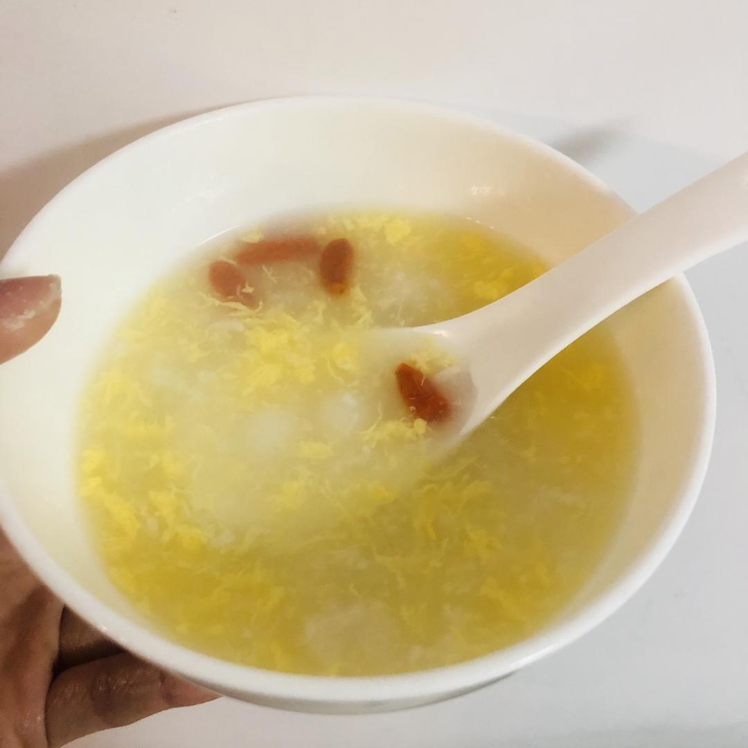 蛋花酒酿圆子