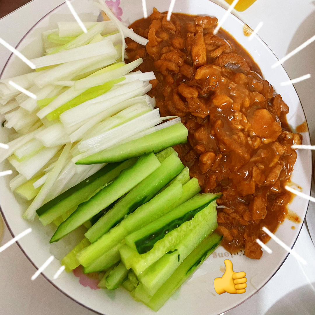 春日限定-京酱肉丝卷春饼