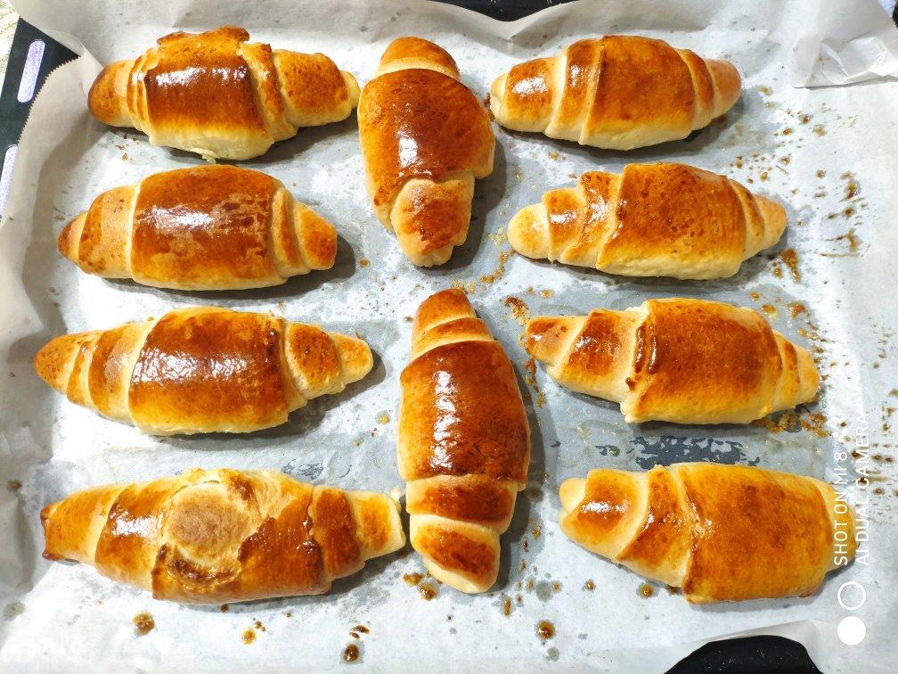 日式海盐可颂（咸可颂）-无需开酥，零失误的网红面包