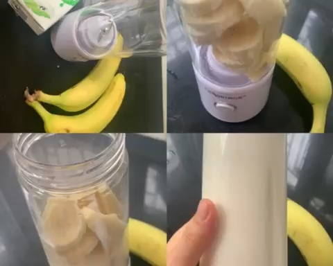 小白手作：香蕉小丸子西米露的做法 步骤3