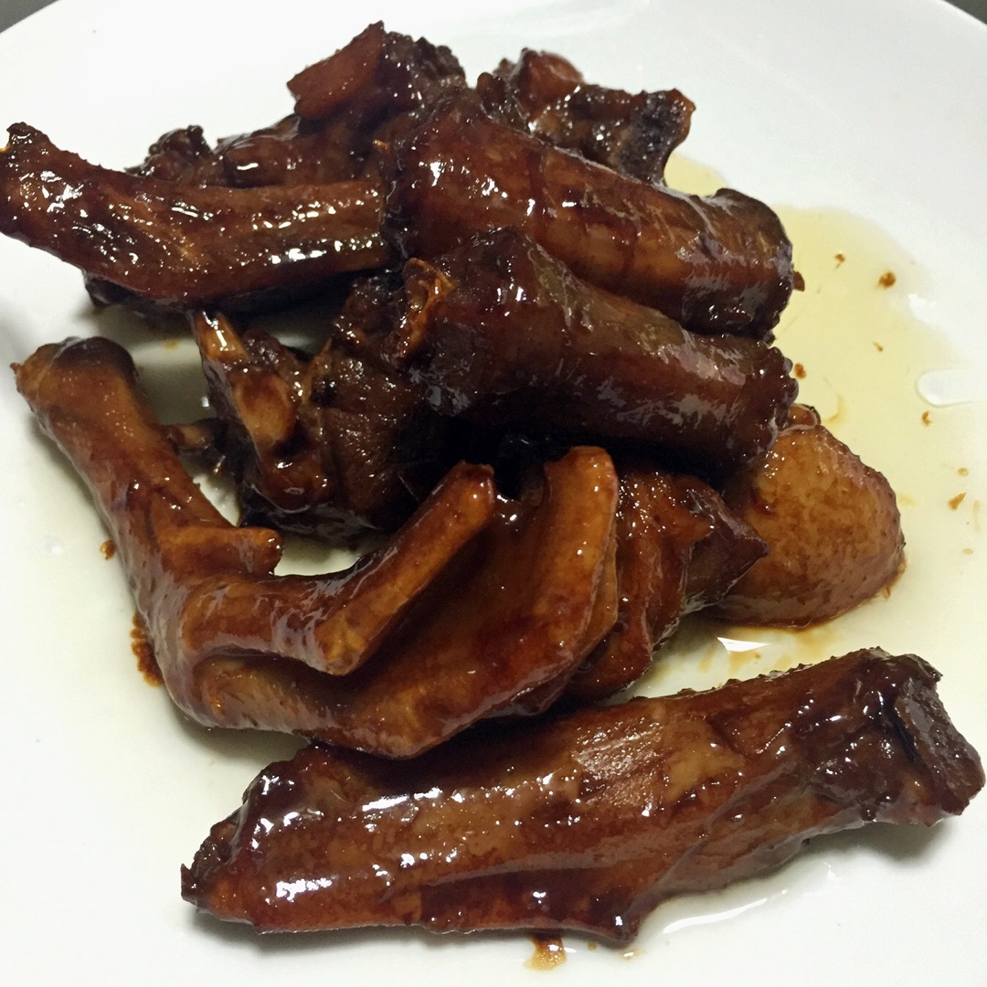 嘉善刚仔做的红烧鸭块