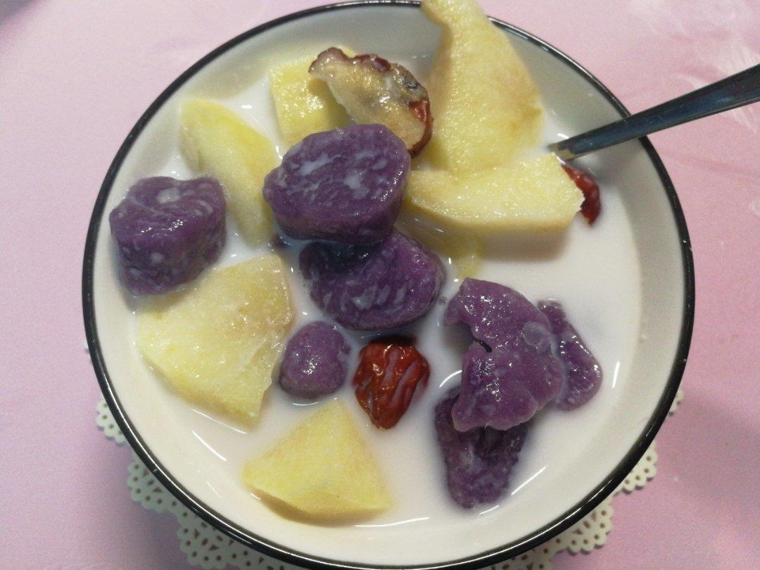 桃胶芋圆水果羹