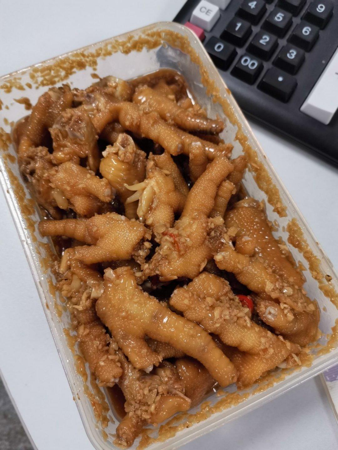 自制凉拌蒜香鸡爪
