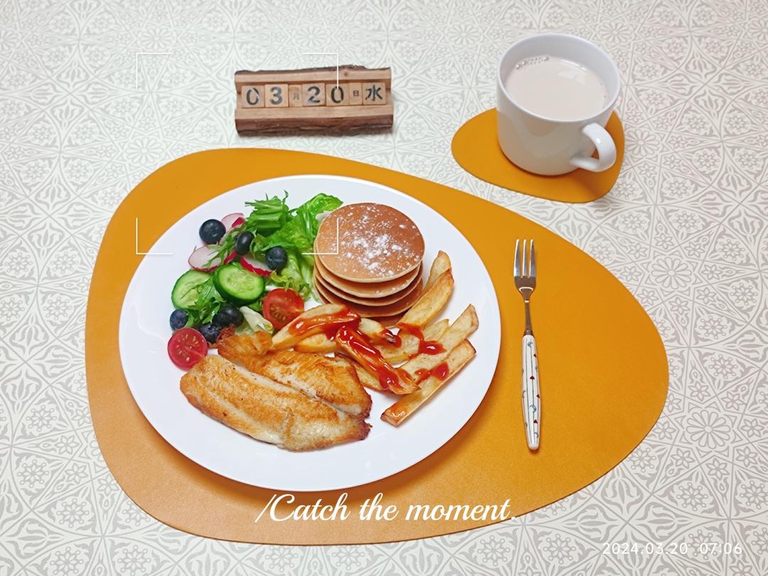 快手松饼（早餐吃它准没错~）