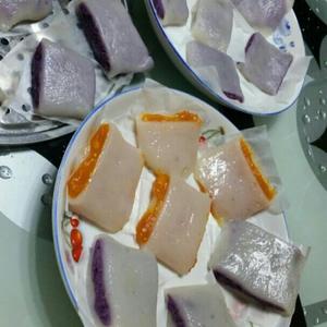 紫薯南瓜水晶糕的做法 步骤12