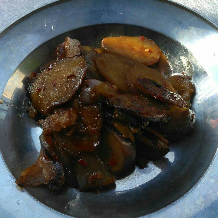 清炒茄子（少油版+视频）