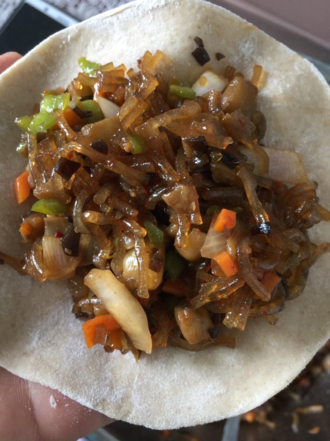 味道鲜美的茄子馅