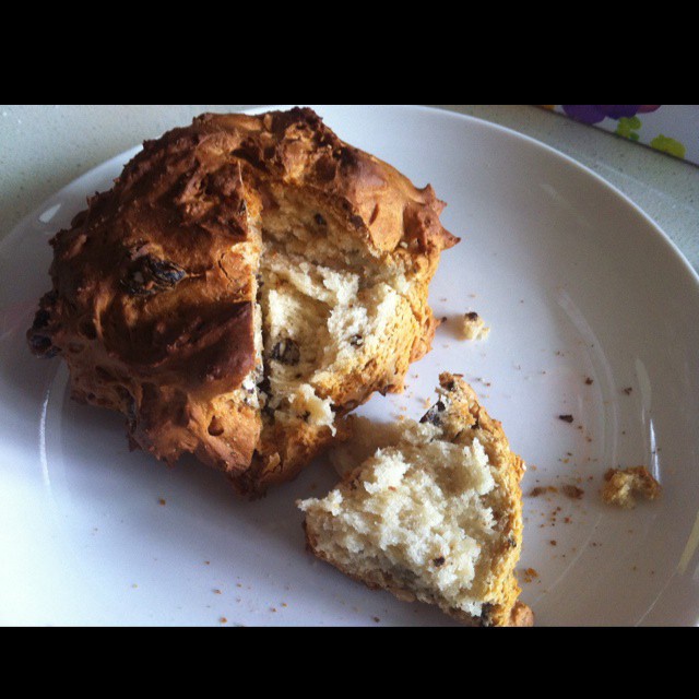 核桃优格苏打面包