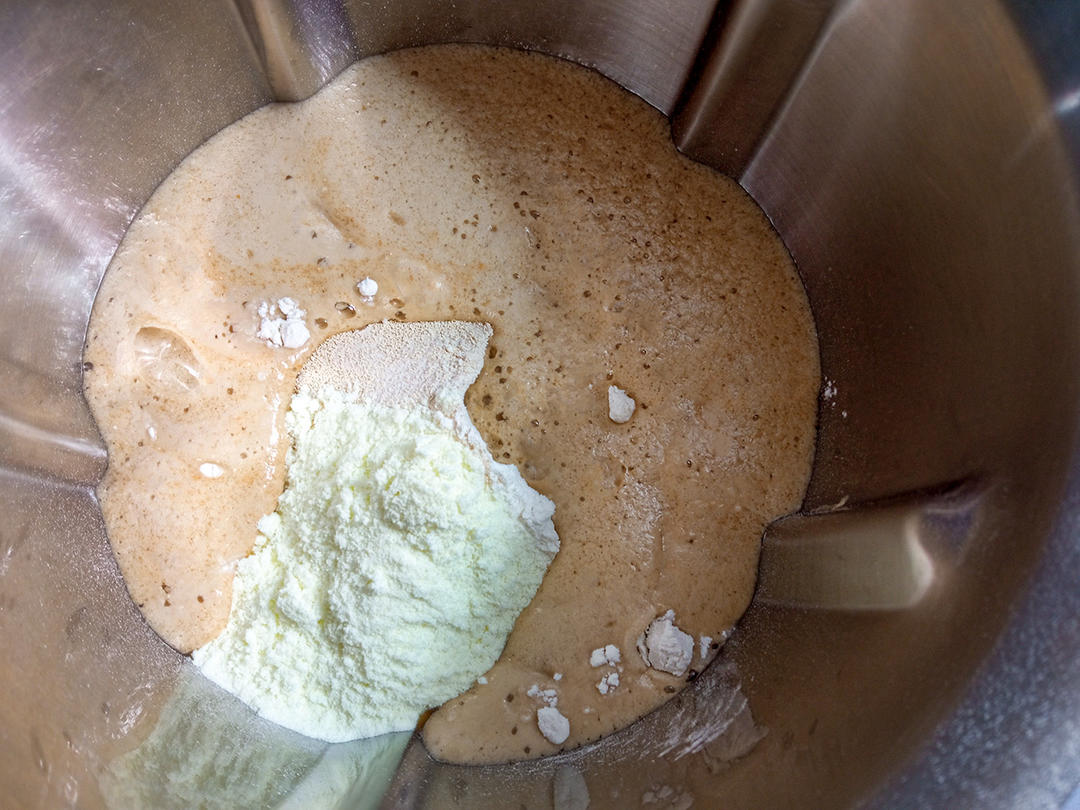 纯奶手撕吐司的做法 步骤1