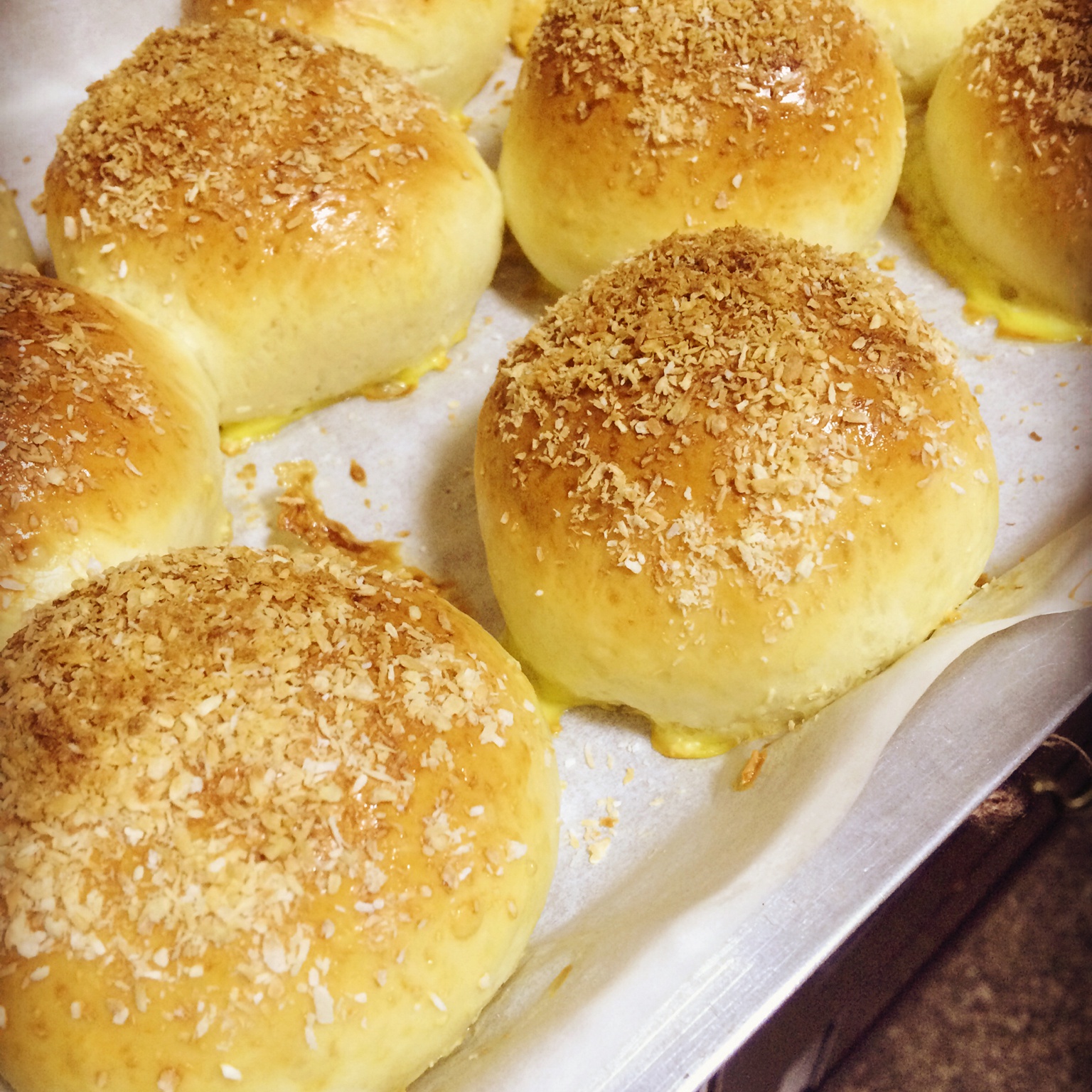 kiko姗姗做的椰蓉奶酥面包