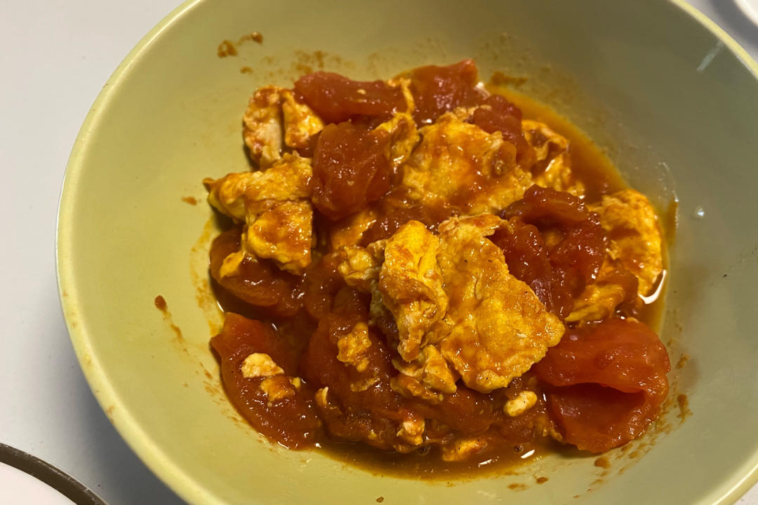 ㊙️一人食|饭店风味番茄炒蛋做法揭秘