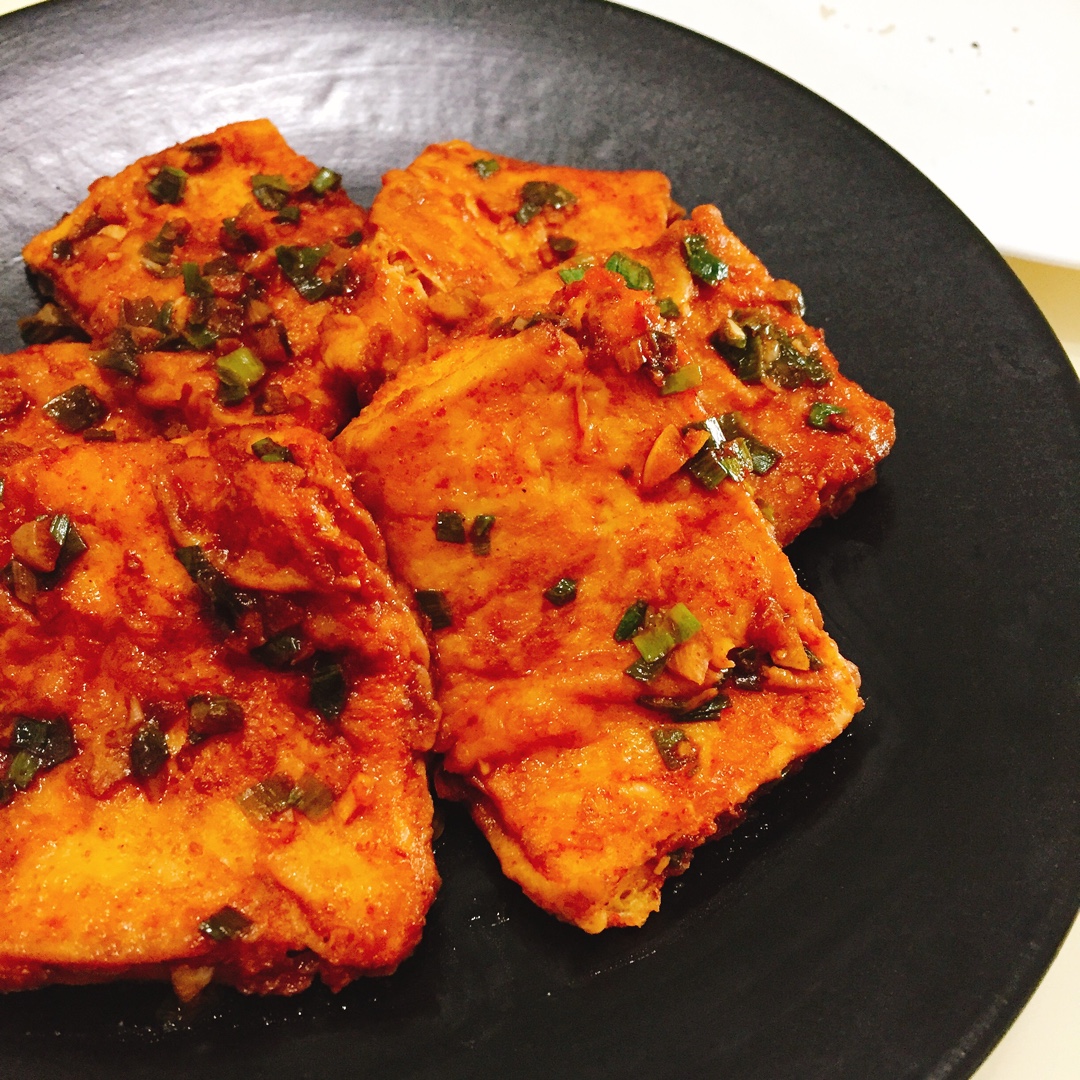 韩式煎豆腐 Side Dish Tofu