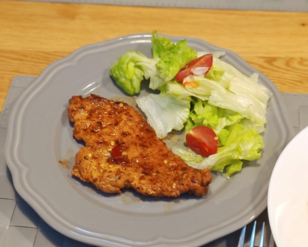 减脂增肌美味墨西哥风味煎鸡排的做法