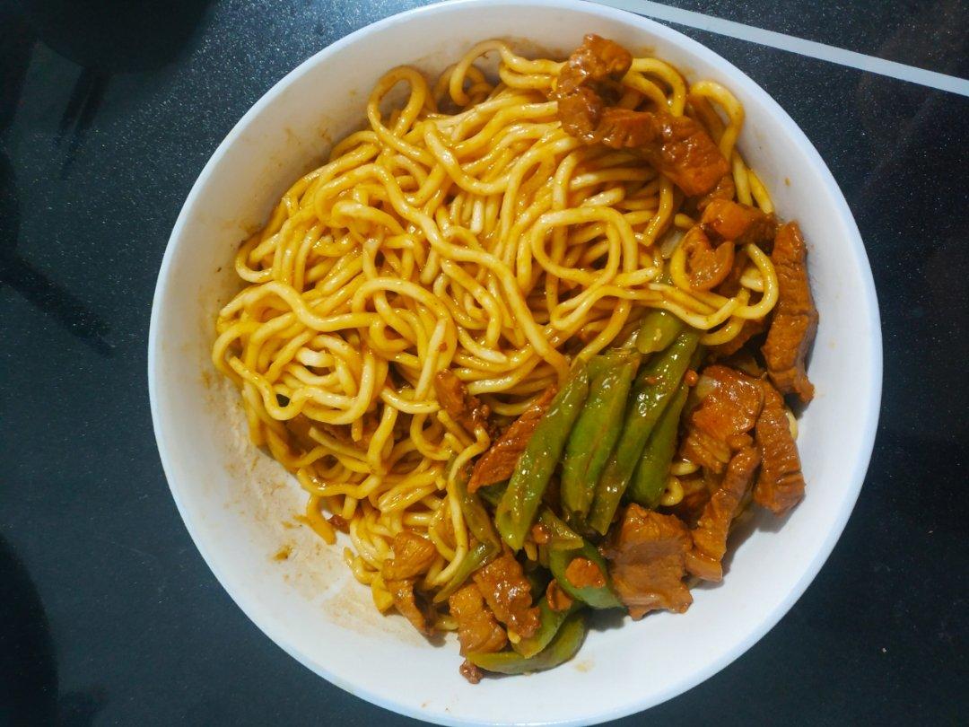 豆角焖面