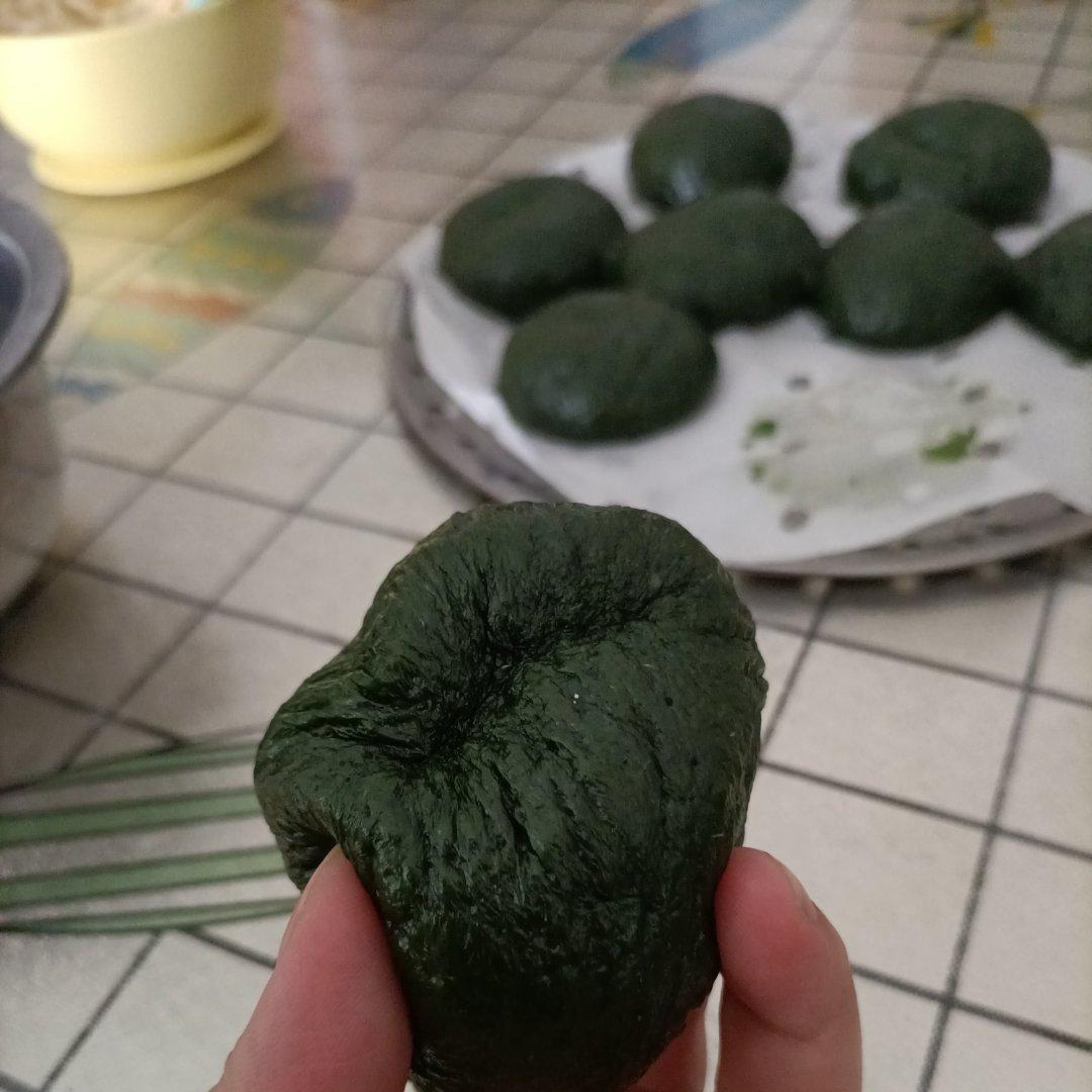 艾草青团、艾粑粑、艾糍、新鲜艾草制作