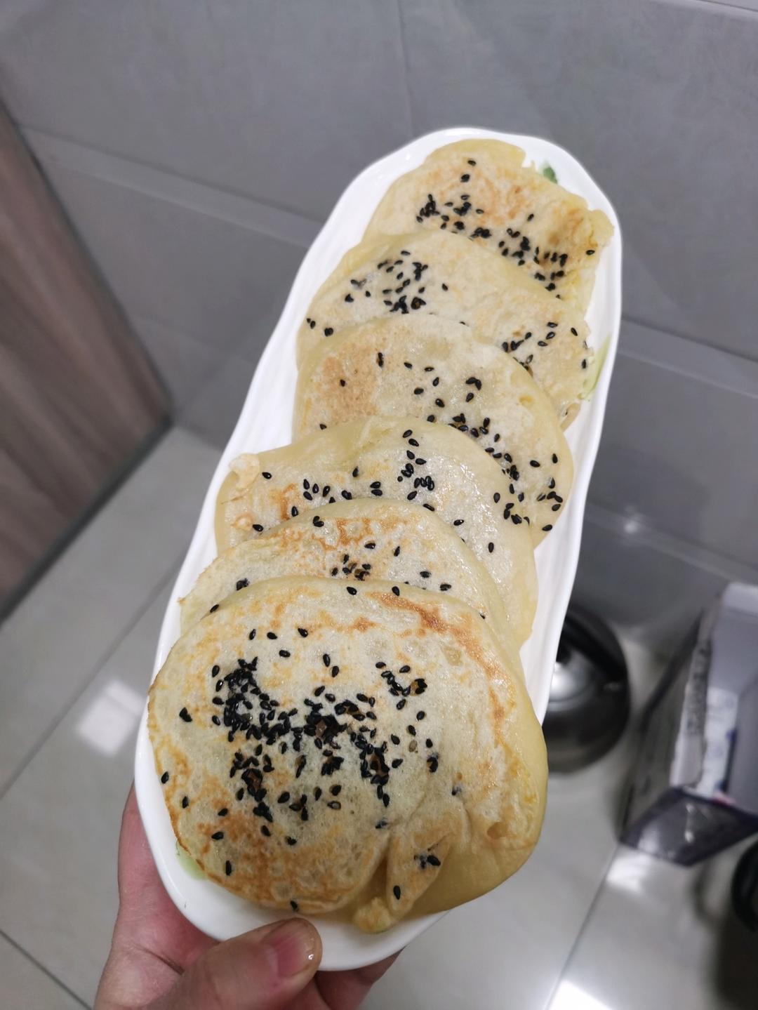 ♨️快手早餐                                  🎀山药苹果软饼➿