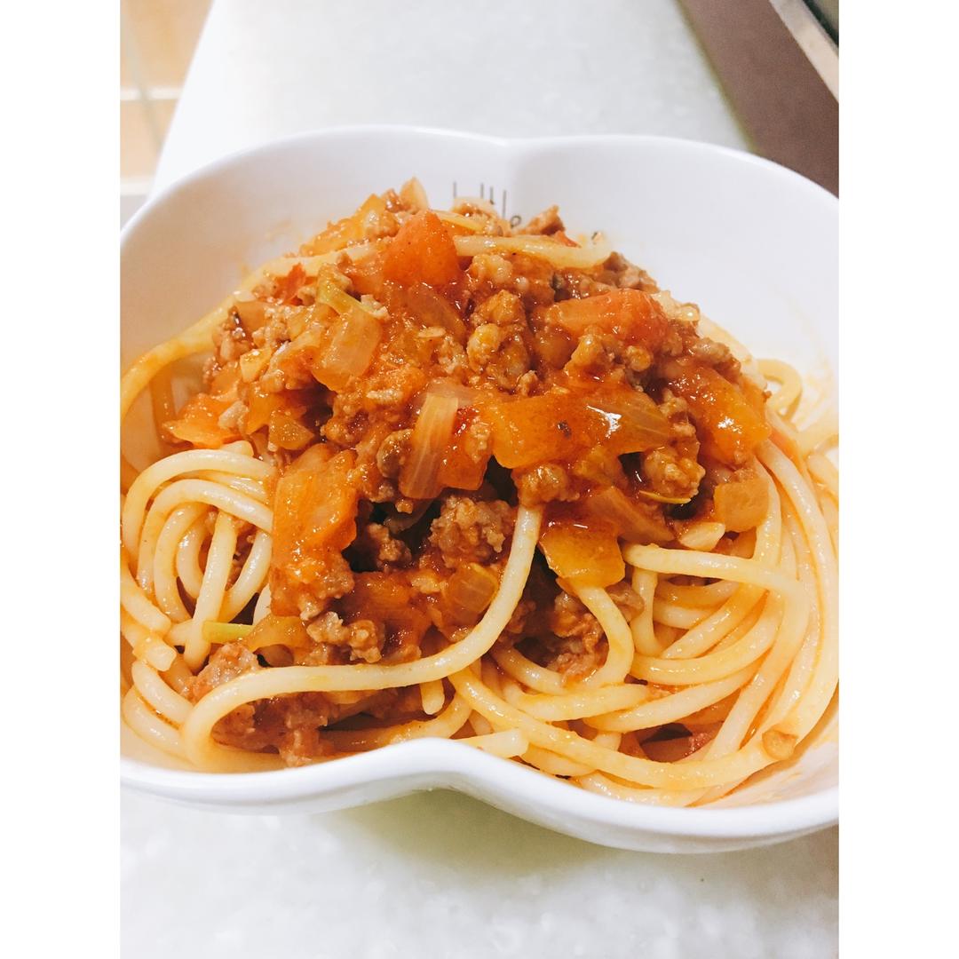 番茄肉酱意面