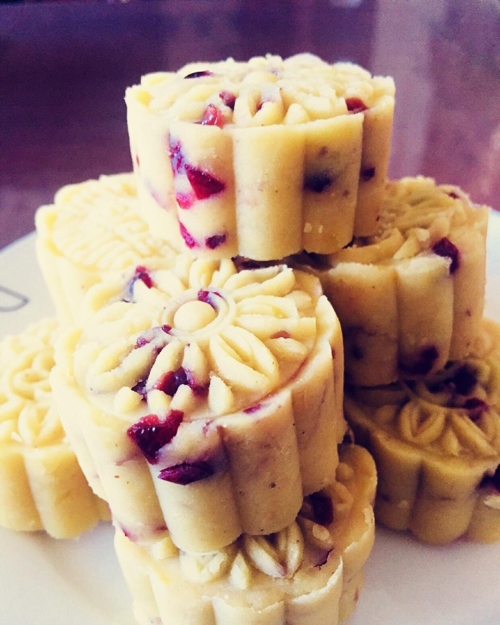 手机用户5600_9lyj做的蔓越莓绿豆糕