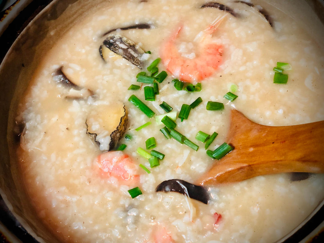 15分钟搞定的超级香浓海鲜粥