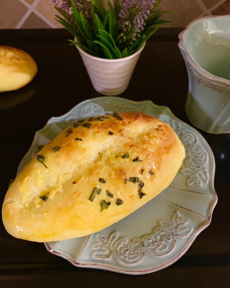 蒜香面包