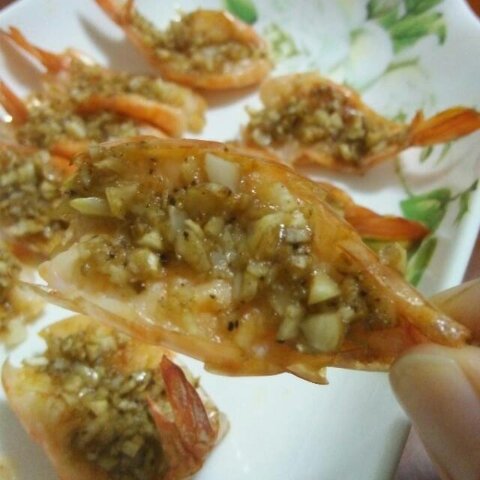 蒜蓉烤虾