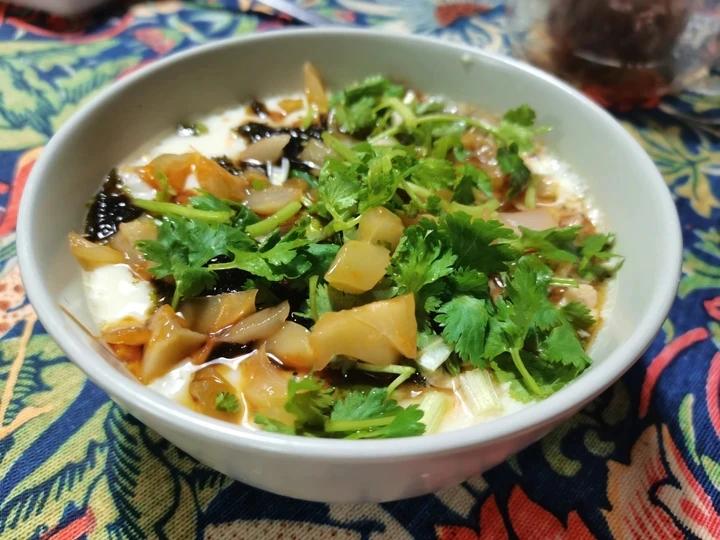 醇香丝滑的【豆腐脑】，随便加点白糖好吃极了
