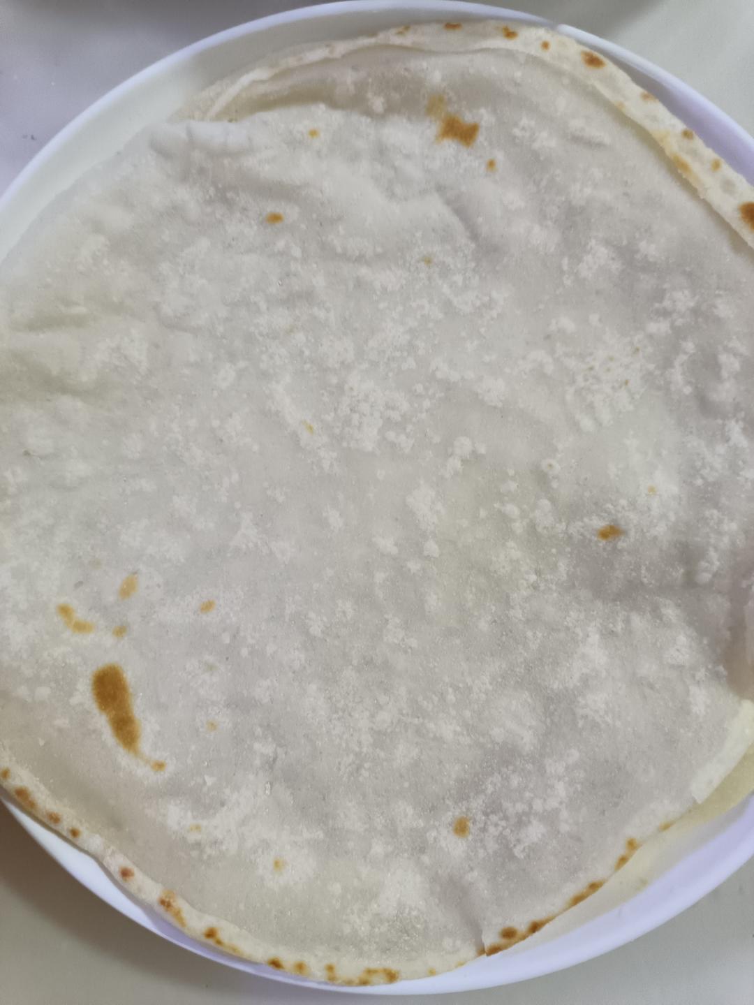 单饼这样烙 一分钟做十张 柔软劲道 卷肉卷菜都好吃 附细节视频详解